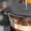 Zaparzacz szklany do herbaty kawy FRENCH PRESS tłokowy 1L EXCELLENT HOUSEWARE 259188