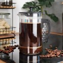 Zaparzacz szklany do herbaty kawy FRENCH PRESS tłokowy 1L EXCELLENT HOUSEWARE 259188