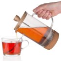 Zaparzacz szklany do herbaty kawy FRENCH PRESS tłokowy 1L ORION 152600