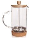 Zaparzacz szklany do herbaty kawy FRENCH PRESS tłokowy 1L ORION 152600