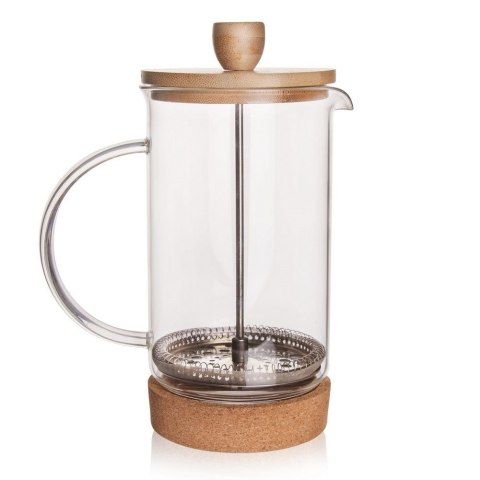Zaparzacz szklany do herbaty kawy FRENCH PRESS tłokowy 400 ml ORION 152598
