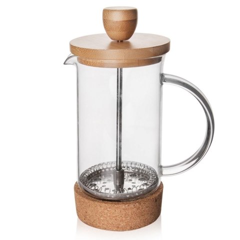 Zaparzacz szklany do herbaty kawy FRENCH PRESS tłokowy 400 ml ORION 152598