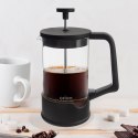 Zaparzacz szklany do herbaty kawy FRENCH PRESS tłokowy BLACK 400 ml ORION 156026