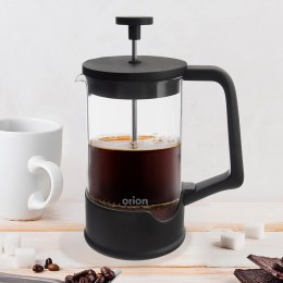 Zaparzacz szklany do herbaty kawy FRENCH PRESS tłokowy BLACK 400 ml ORION 156026