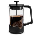 Zaparzacz szklany do herbaty kawy FRENCH PRESS tłokowy BLACK 400 ml ORION 156026