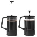 Zaparzacz szklany do herbaty kawy FRENCH PRESS tłokowy BLACK 400 ml ORION 156026