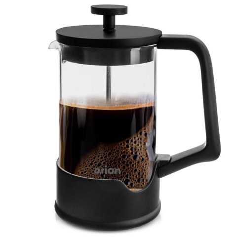 Zaparzacz szklany do herbaty kawy FRENCH PRESS tłokowy BLACK 650 ml ORION 156027