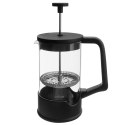Zaparzacz szklany do herbaty kawy FRENCH PRESS tłokowy BLACK 650 ml ORION 156027