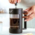 Zaparzacz szklany do herbaty kawy FRENCH PRESS tłokowy MISTY 350 ml NAVA 10-225-012