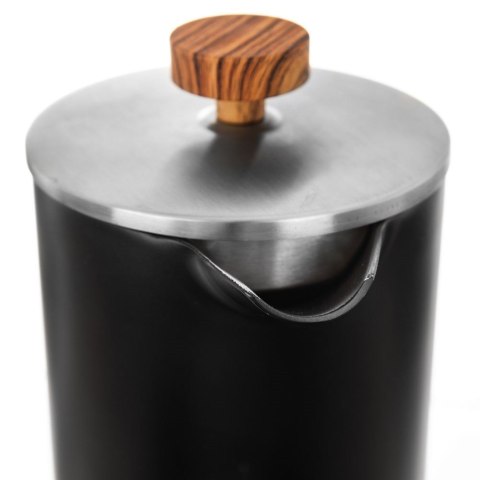 Zaparzacz tłokowy do kawy herbaty stalowy BLACK 1.1L ORION 156004