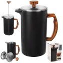 Zaparzacz tłokowy do kawy herbaty stalowy BLACK 1.1L ORION 156004