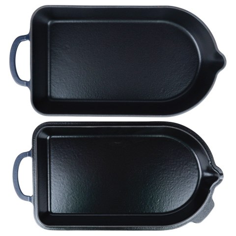 Brytfanna gęsiarka do piekarnika żeliwna emaliowana 2w1 LITINA 4 / 2L ORION 127038