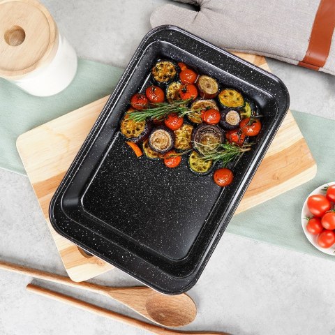 Brytfanna granitowa brytfanka do piekarnika 28x19x5cm VILDE 279024