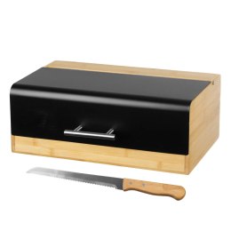 Chlebak bambusowy drewniany pojemnik na pieczywo chleb bułki BRUNBESTE BB-2765