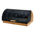 Chlebak bambusowy z pokrywą marmurową pojemnik na pieczywo chleb BRUNBESTE BB-4265