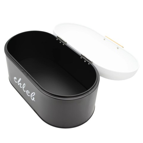 Chlebak metalowy mały + 3 pojemniki na kawę herbatę cukier przyprawy BRUNBESTE BB-2669