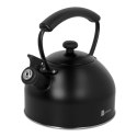 Czajnik stalowy z gwizdkiem tradycyjny indukcja 2.2L czarny matowy BRUNBESTE BB-2462