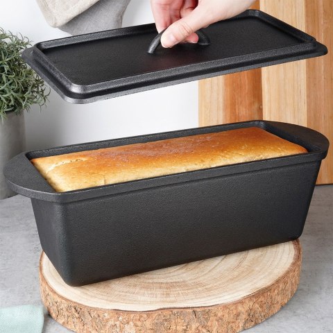 Forma do pieczenia chleba z pokrywką żeliwna CAST LINE 35cm 3L VILDE 279009