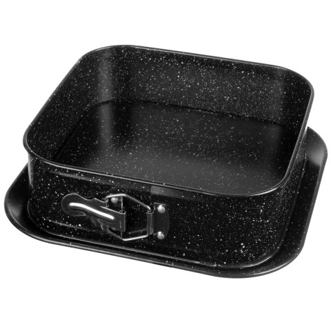 Forma do pieczenia ciasta biszkoptu rozpinana 17.5x17.5x8.5cm blacha BRUNBESTE BB-3653