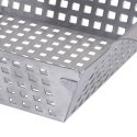 Koszyk do grillowania smażenia pieczenia stalowy perforowany 25x21cm VAGGAN 110511