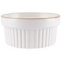 Miseczki do zapiekania kokilki porcelanowe do sosów piekarnika białe 11cm 275ml 2-ele EXCELLENT HOUSEWARE 259232
