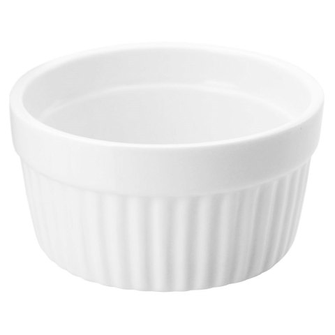 Miseczki kokilki ceramiczne do zapiekania piekarnika białe małe 9.5cm 170ml 2-ele EXCELLENT HOUSEWARE 111521