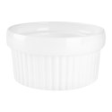 Miseczki kokilki ceramiczne do zapiekania piekarnika białe małe 9.5cm 170ml 2-ele EXCELLENT HOUSEWARE 111521