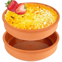 Miseczki kokilki kamionkowe do zapiekania do sosów dipów 15.5cm 450ml 2-ele EXCELLENT HOUSEWARE 259162