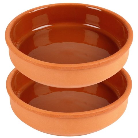 Miseczki kokilki kamionkowe do zapiekania do sosów dipów 15.5cm 450ml 2-ele EXCELLENT HOUSEWARE 259162