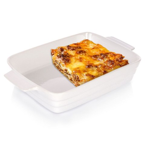 Naczynie żaroodporne ceramiczne białe prostokątne duże 30x18.5x6cm ALPINA 259329