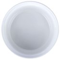 Naczynie żaroodporne ceramiczne okrągłe białe małe 14.5x6.5cm 600ml ALPINA 259267