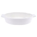 Naczynie żaroodporne do pieczenia ceramiczne białe owalne 24x14.5x5cm ALPINA 259298