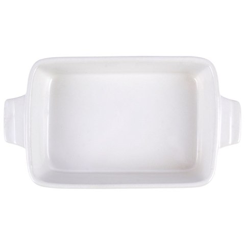 Naczynie żaroodporne do pieczenia ceramiczne białe prostokątne 25x15x5.5cm ALPINA 259330