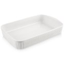Naczynie żaroodporne prostokątne porcelanowe białe 32.5x20cm 2.3L ORION 129818