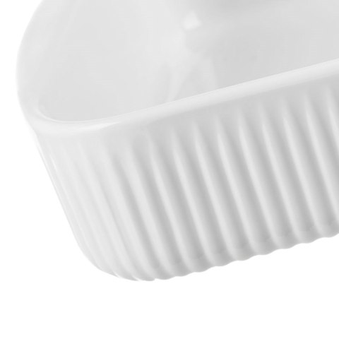 Naczynie żaroodporne prostokątne porcelanowe białe 32.5x20cm 2.3L ORION 129818