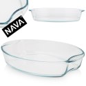 Naczynie żaroodporne szklane do piekarnika zapiekania ARIZONA 35x24.5x6.5cm 2.9L NAVA 10-143-100
