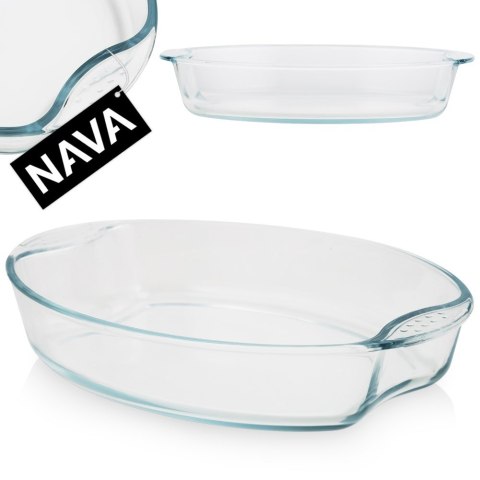 Naczynie żaroodporne szklane do piekarnika zapiekania ARIZONA 35x24.5x6.5cm 2.9L NAVA 10-143-100