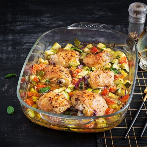 Naczynie żaroodporne szklane do piekarnika zapiekania ARIZONA 38x25.5x6.5cm 3.7L NAVA 10-143-101