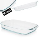 Naczynie żaroodporne szklane do piekarnika zapiekania duże ARIZONA 44x28x6.5cm 5L NAVA 10-143-102