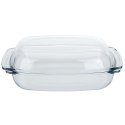 Naczynie żaroodporne z pokrywką szklane do piekarnika 34x21.5x12cm 4.1L TERMOLEX 123714