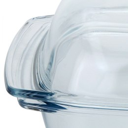 Naczynie żaroodporne z pokrywką szklane do piekarnika 34x21.5x12cm 4.1L TERMOLEX 123714