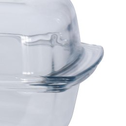 Naczynie żaroodporne z pokrywką szklane do piekarnika duże 34x21.5x18cm 7L TERMOLEX 123715