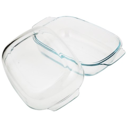 Naczynie żaroodporne z pokrywką szklane do piekarnika duże ARIZONA 34.5x22.5x15cm 5.7L NAVA 10-143-108