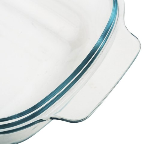 Naczynie żaroodporne z pokrywką szklane do piekarnika duże ARIZONA 34.5x22.5x15cm 5.7L NAVA 10-143-108