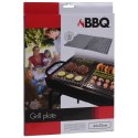 Płyta do grillowania smażenia stalowa perforowana 46x30cm BBQ 123711