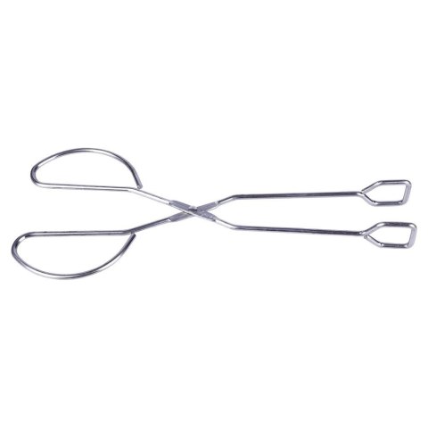 Szczypce grillowe kuchenne do grilla na grill stalowe 27cm BBQ COLLECTION 489183