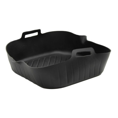 Wkład silikonowy do frytkownicy AIR FRYER czarny forma do pieczenia BRUNBESTE BB-3758