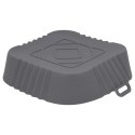 Wkład silikonowy do frytkownicy AIR FRYER kwadrat szary forma do pieczenia BRUNBESTE BB-3374