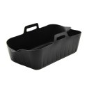 Wkład silikonowy do frytkownicy AIR FRYER prostokątny czarny forma BRUNBESTE BB-3759