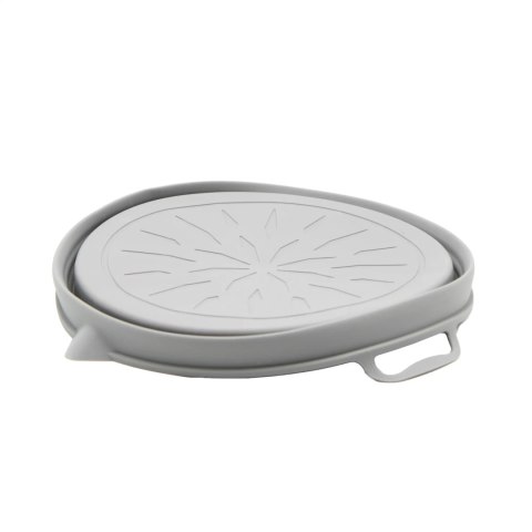 Wkład silikonowy do frytkownicy beztłuszczowej AIR FRYER okrągły szary składany BRUNBESTE BB-3755